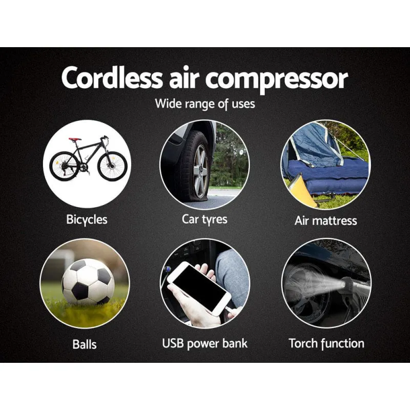 Portable Digital Cordless Air Compressor