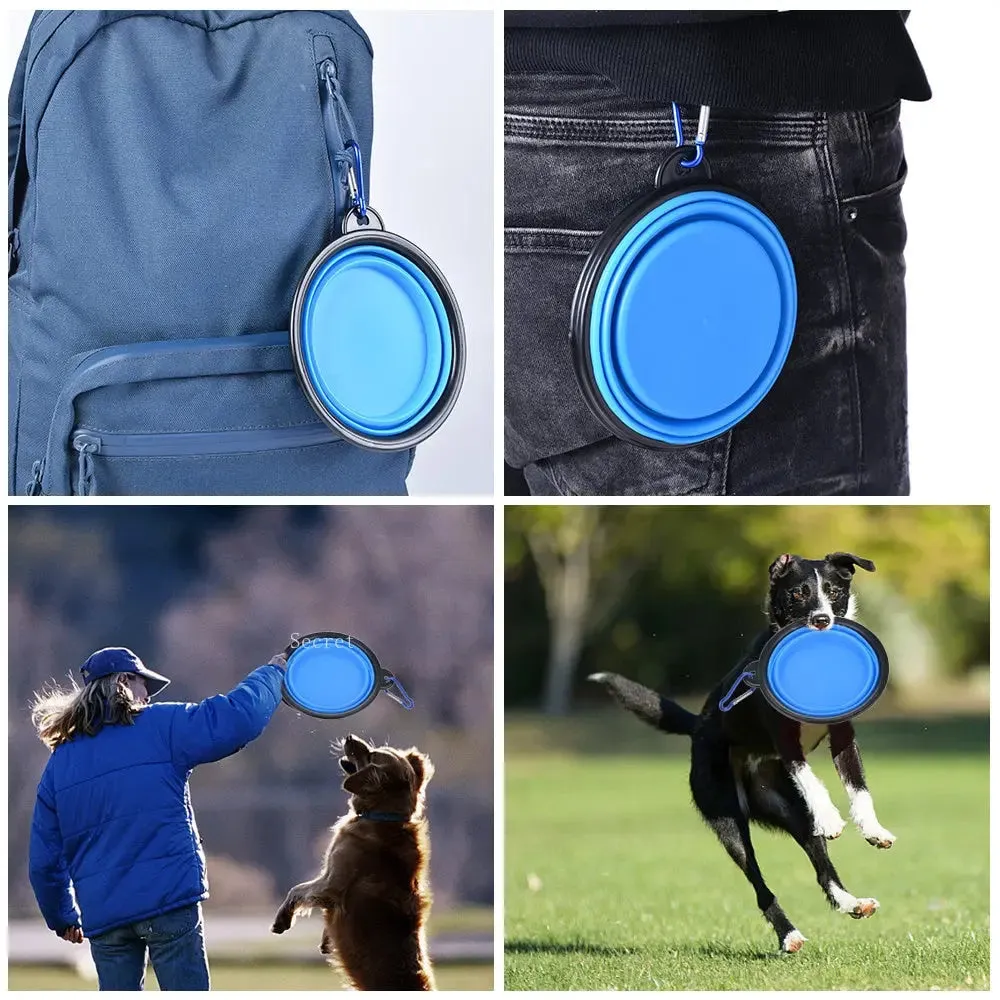 Portable Dog Food or Water Bowl