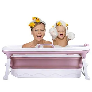 Portable Foldable Bathtub For Adults Children 54"