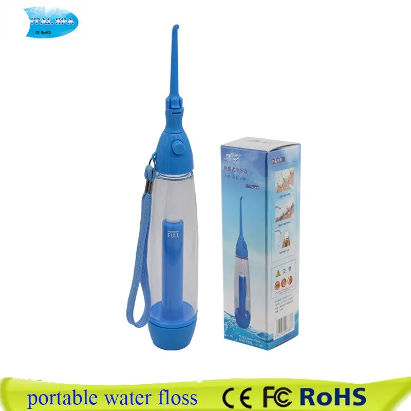 Portable Oral Irrigator Clean Mouth Wash Your Tooth powerful Irrigation Manual Water Pick Dental Flosser Washing No Electricity 0ral irrigator