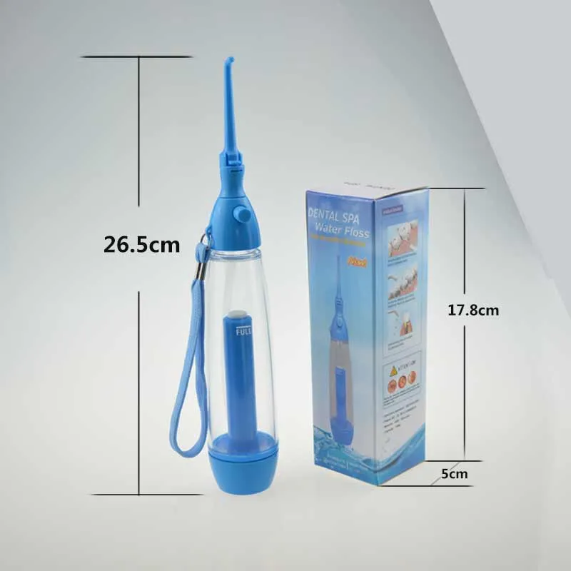 Portable Oral Irrigator Clean Mouth Wash Your Tooth powerful Irrigation Manual Water Pick Dental Flosser Washing No Electricity 0ral irrigator