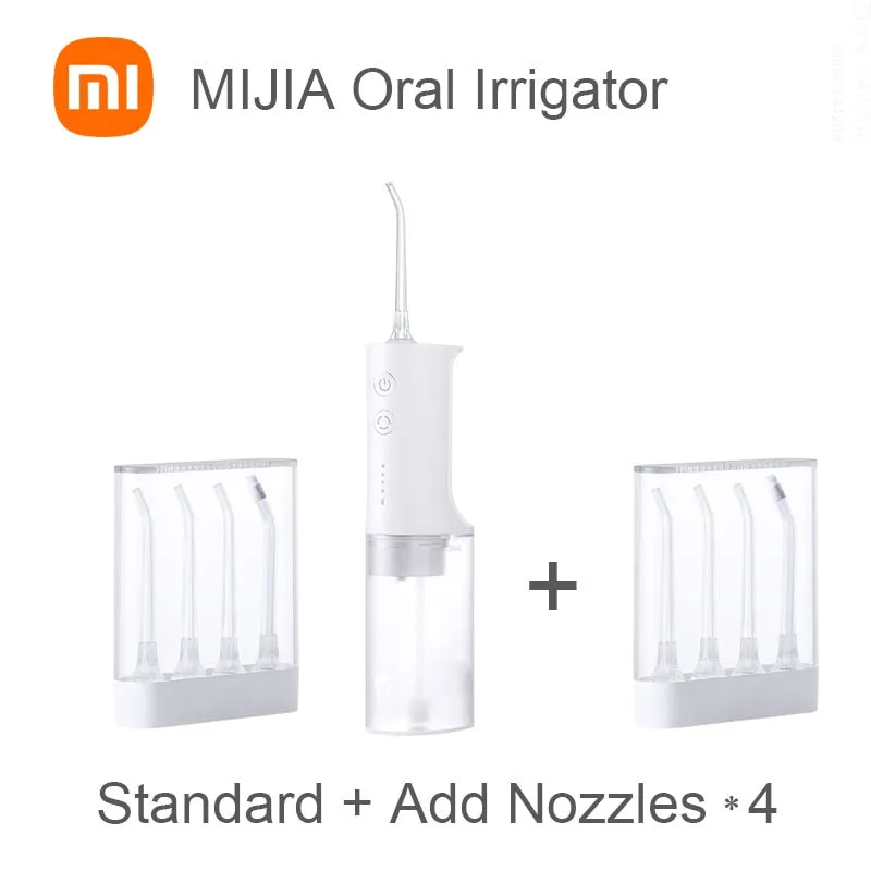 Portable Oral Irrigator Dental Teeth Whitening Flosser bucal tooth Cleaner waterpulse Water Thread For Teeth 0ral irrigator