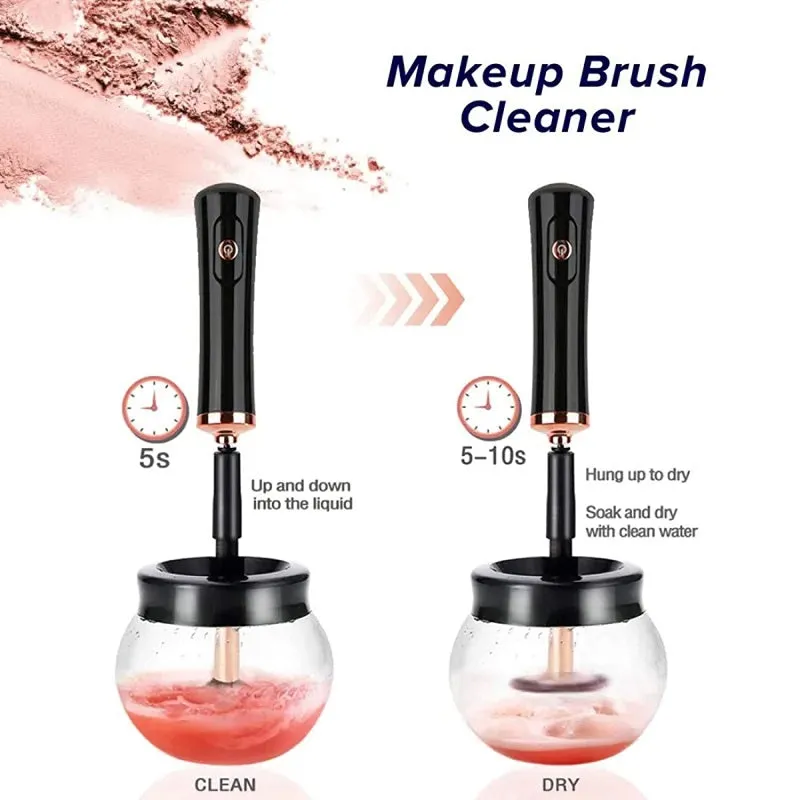 Portable Super-Fast Automatic Electric Makeup Brush Cleaner Dryer Tools