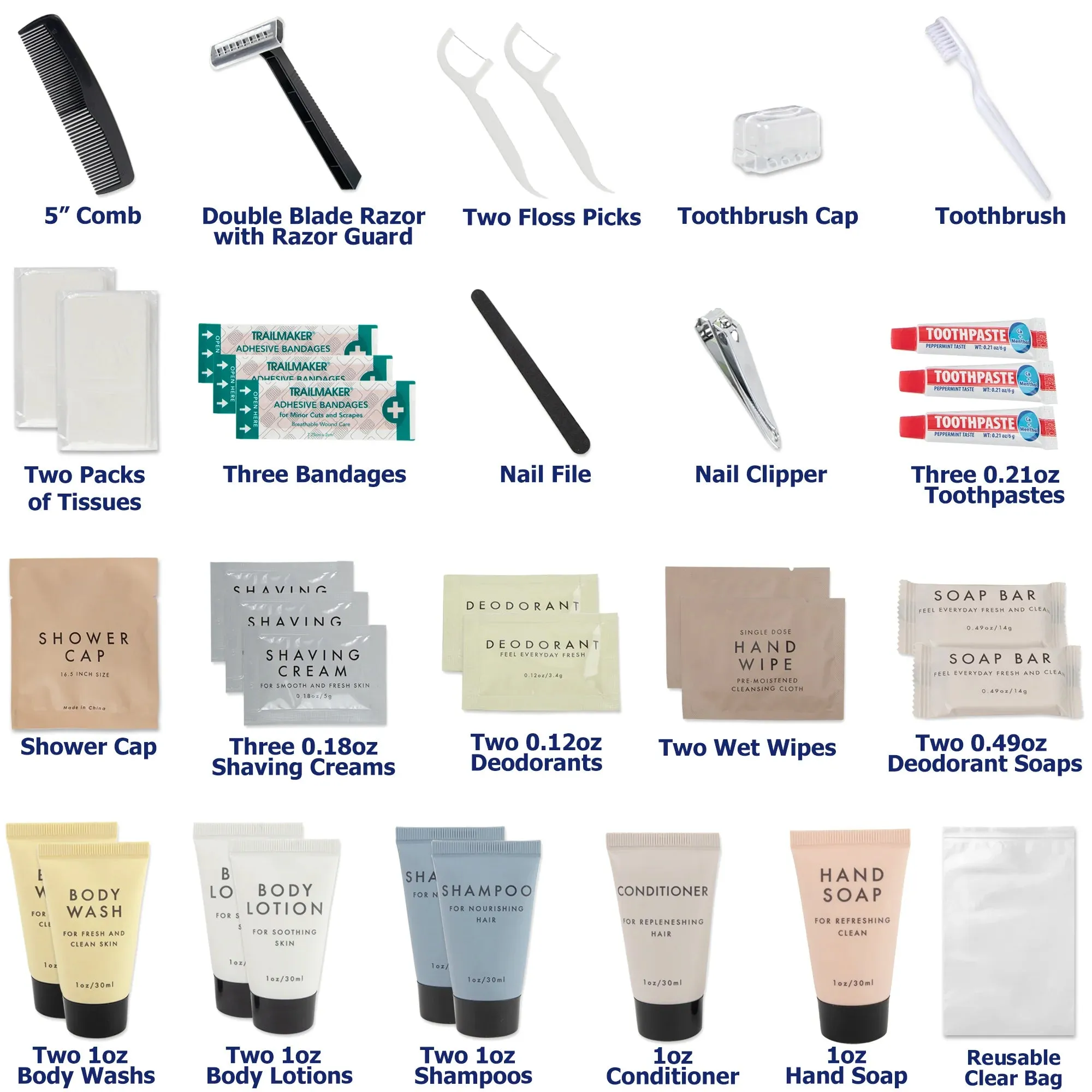 Premium 35 Piece Hygiene Kit