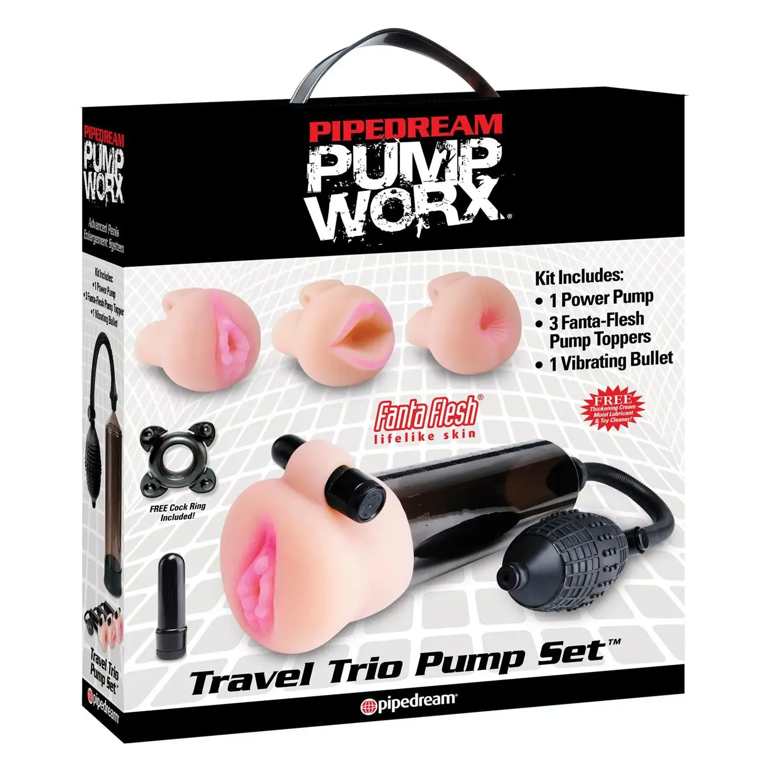 Pump Worx Travel Trio Pump Set