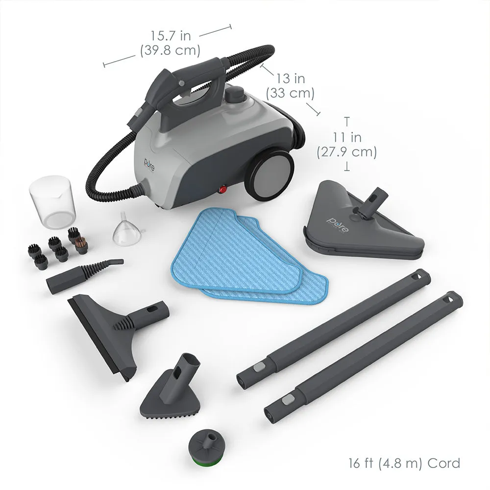 PureClean™ XL Rolling Steam Cleaner