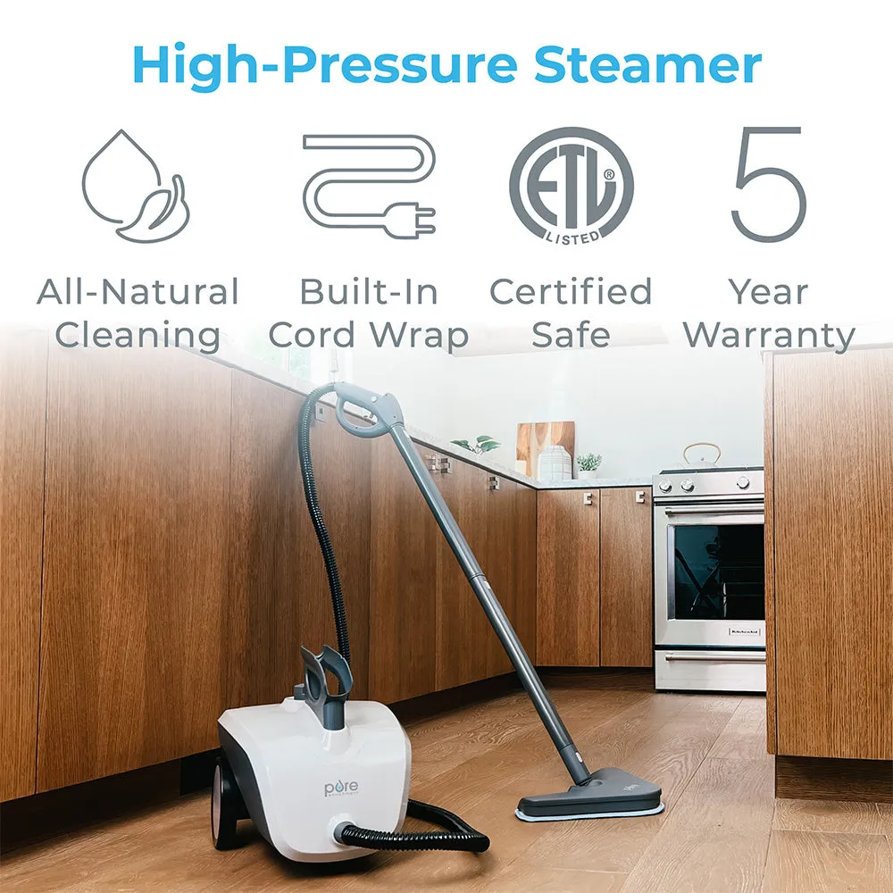 PureClean™ XL Rolling Steam Cleaner