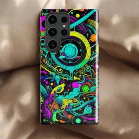 "Acid Trip" Tough Case for Samsung® Phones - Dual Layer Protection