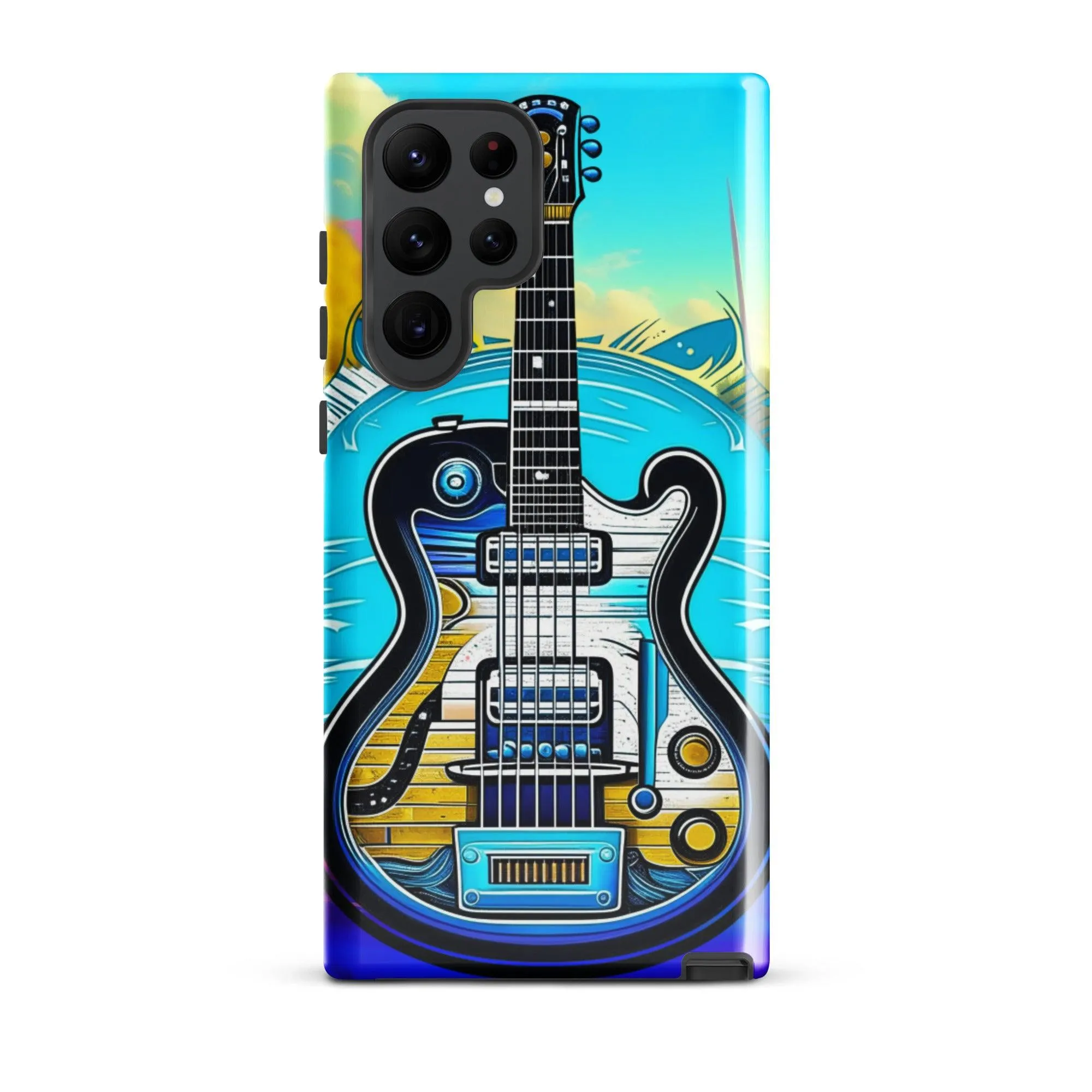 "Sky Blues" Tough Case for Samsung® Phones - Dual Layer Protection