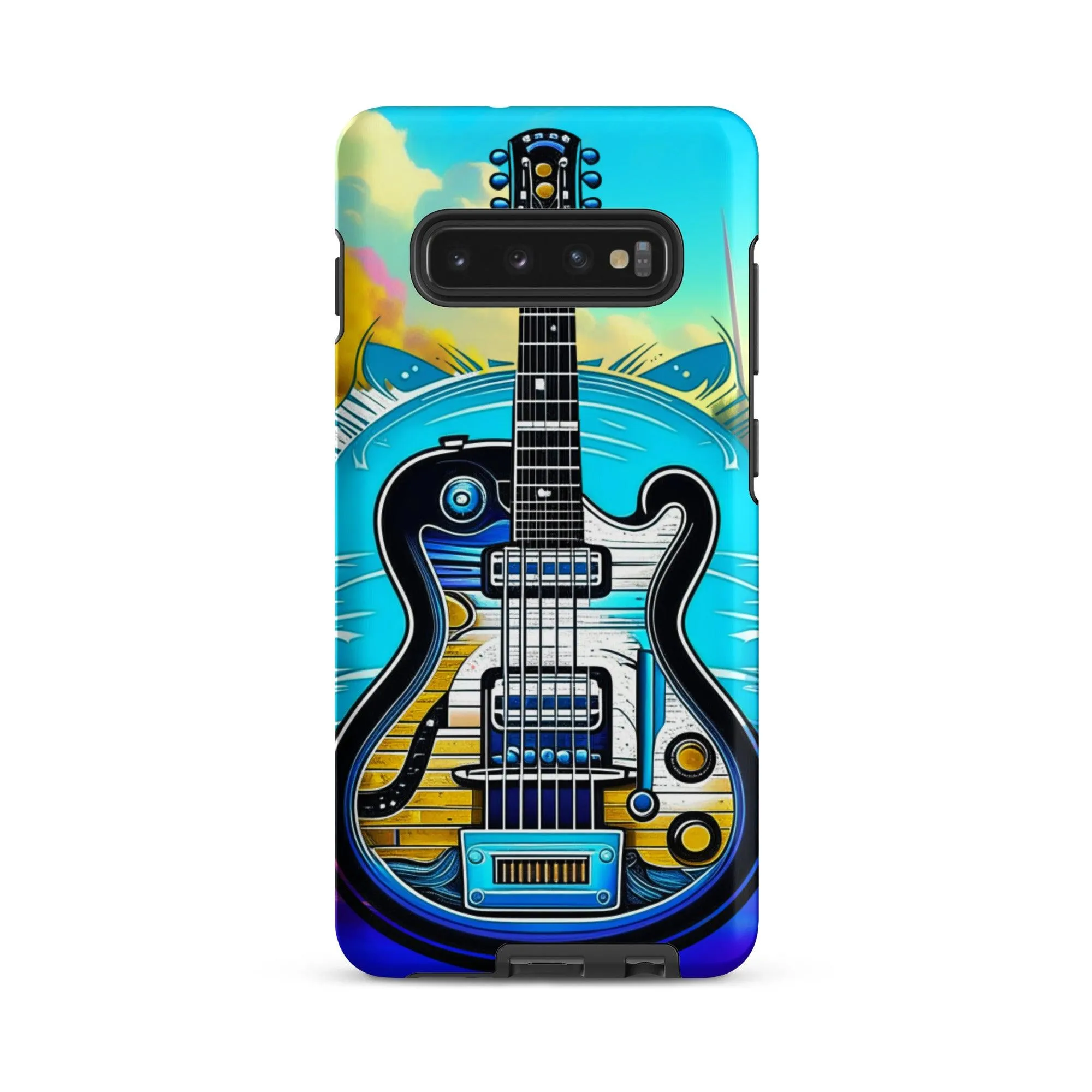 "Sky Blues" Tough Case for Samsung® Phones - Dual Layer Protection