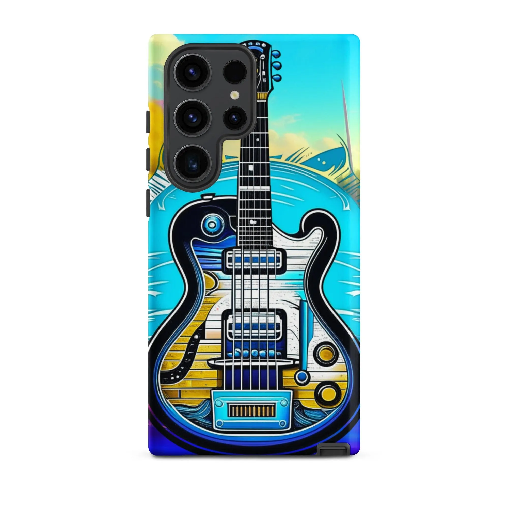 "Sky Blues" Tough Case for Samsung® Phones - Dual Layer Protection