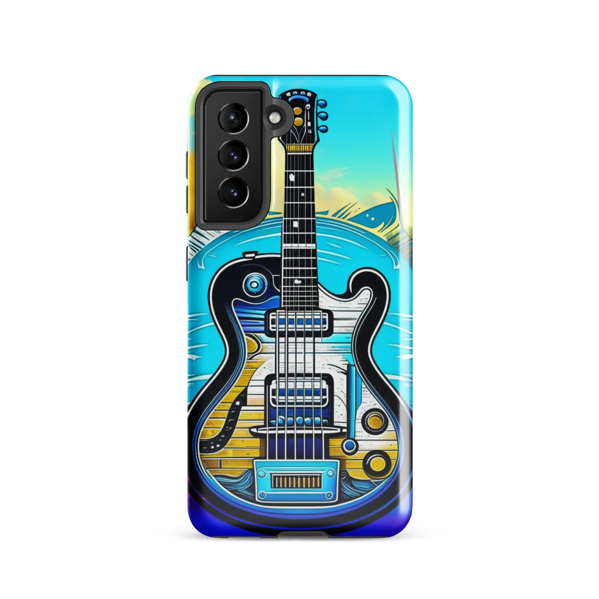 "Sky Blues" Tough Case for Samsung® Phones - Dual Layer Protection