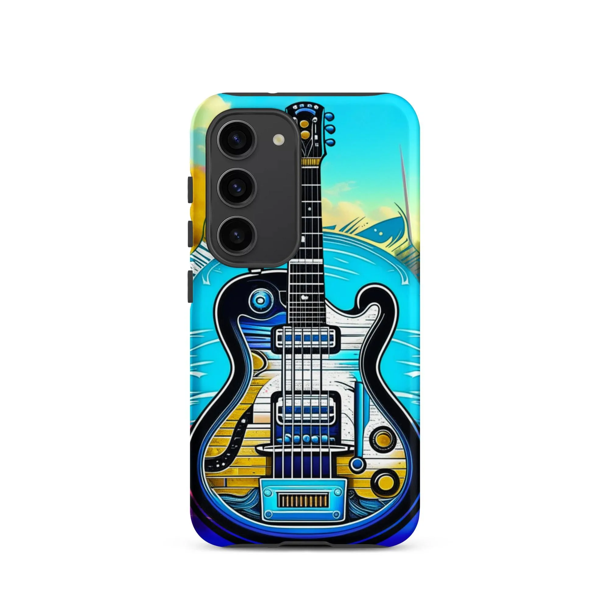 "Sky Blues" Tough Case for Samsung® Phones - Dual Layer Protection