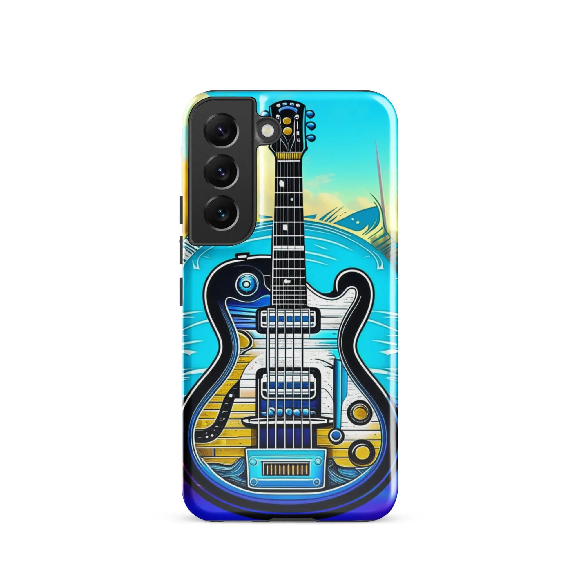 "Sky Blues" Tough Case for Samsung® Phones - Dual Layer Protection