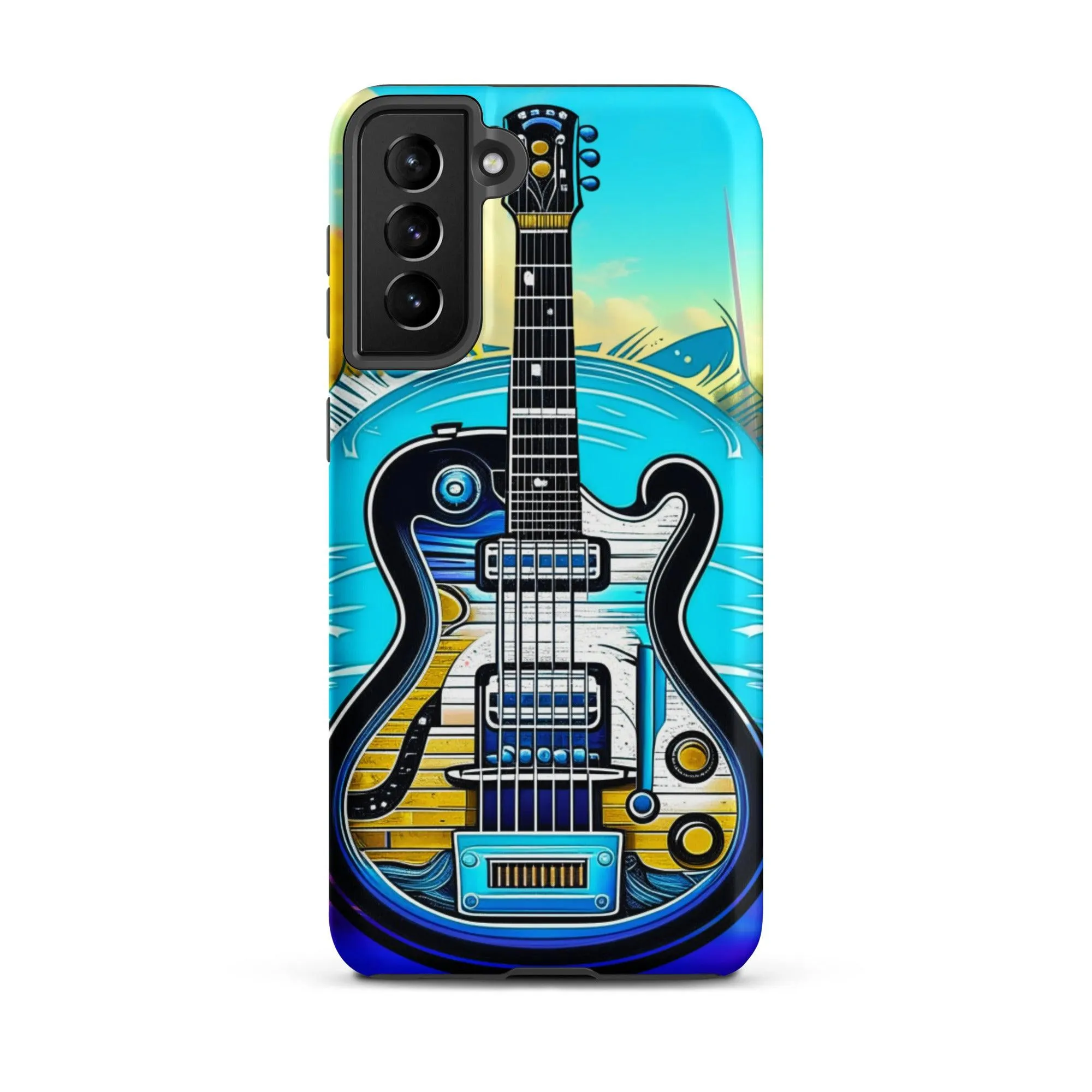 "Sky Blues" Tough Case for Samsung® Phones - Dual Layer Protection