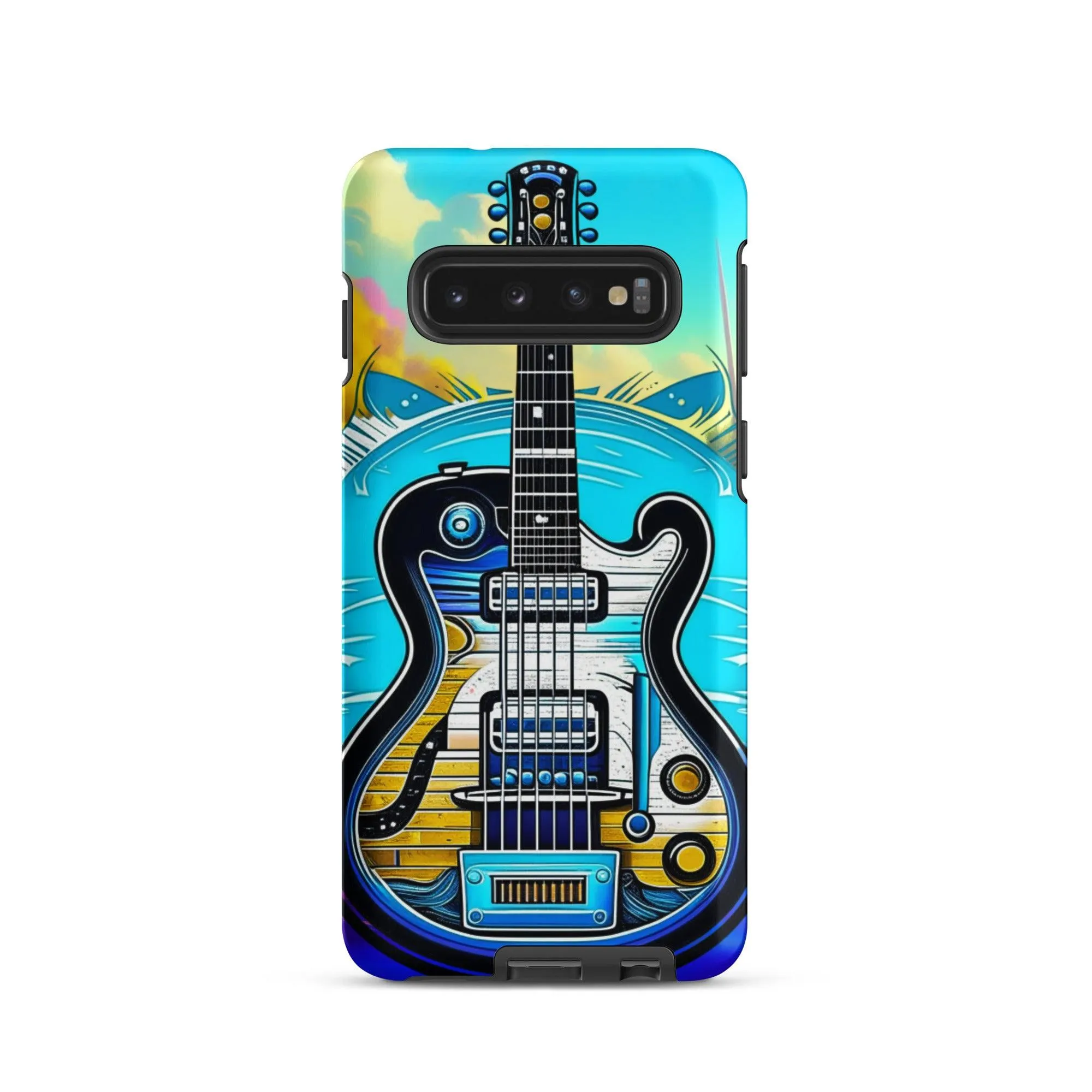 "Sky Blues" Tough Case for Samsung® Phones - Dual Layer Protection