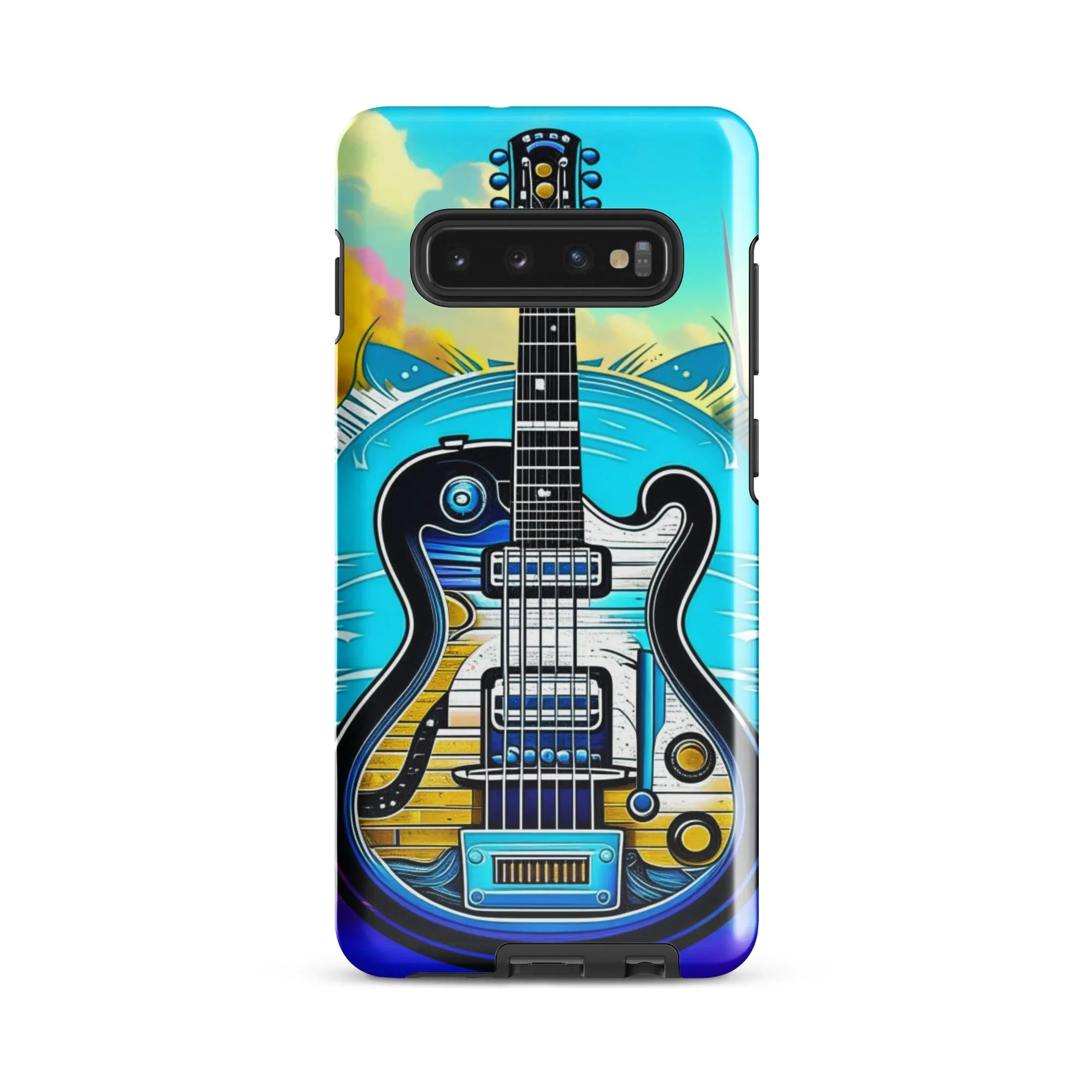 "Sky Blues" Tough Case for Samsung® Phones - Dual Layer Protection