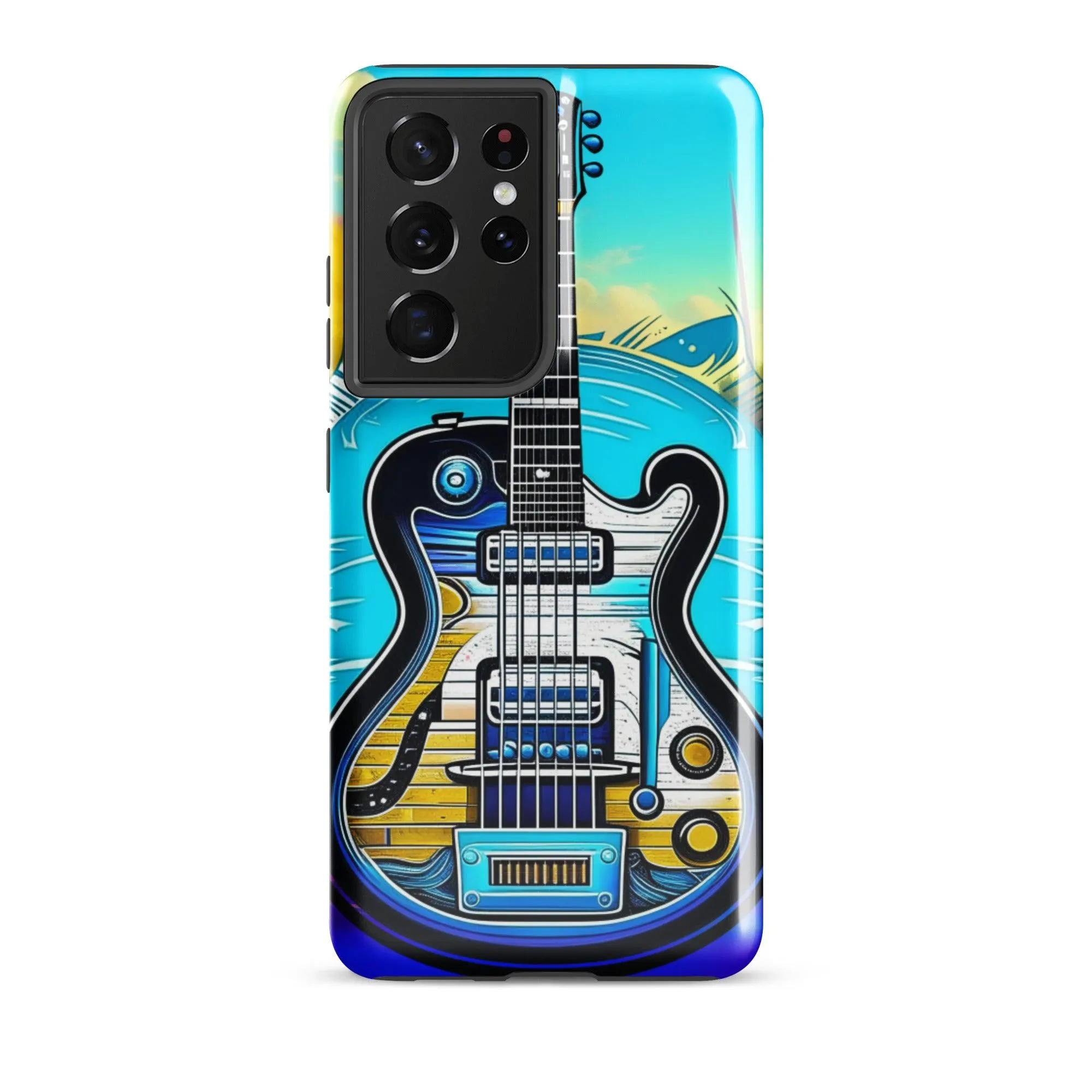 "Sky Blues" Tough Case for Samsung® Phones - Dual Layer Protection