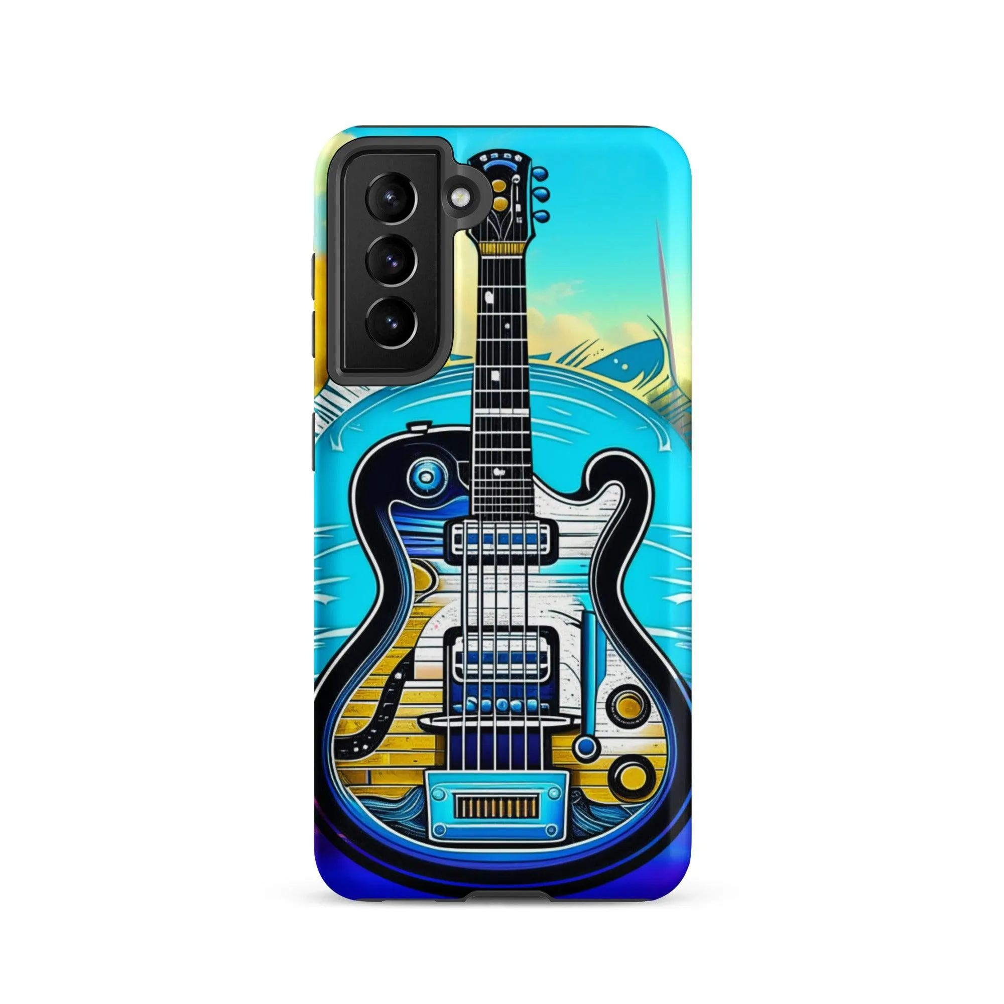 "Sky Blues" Tough Case for Samsung® Phones - Dual Layer Protection