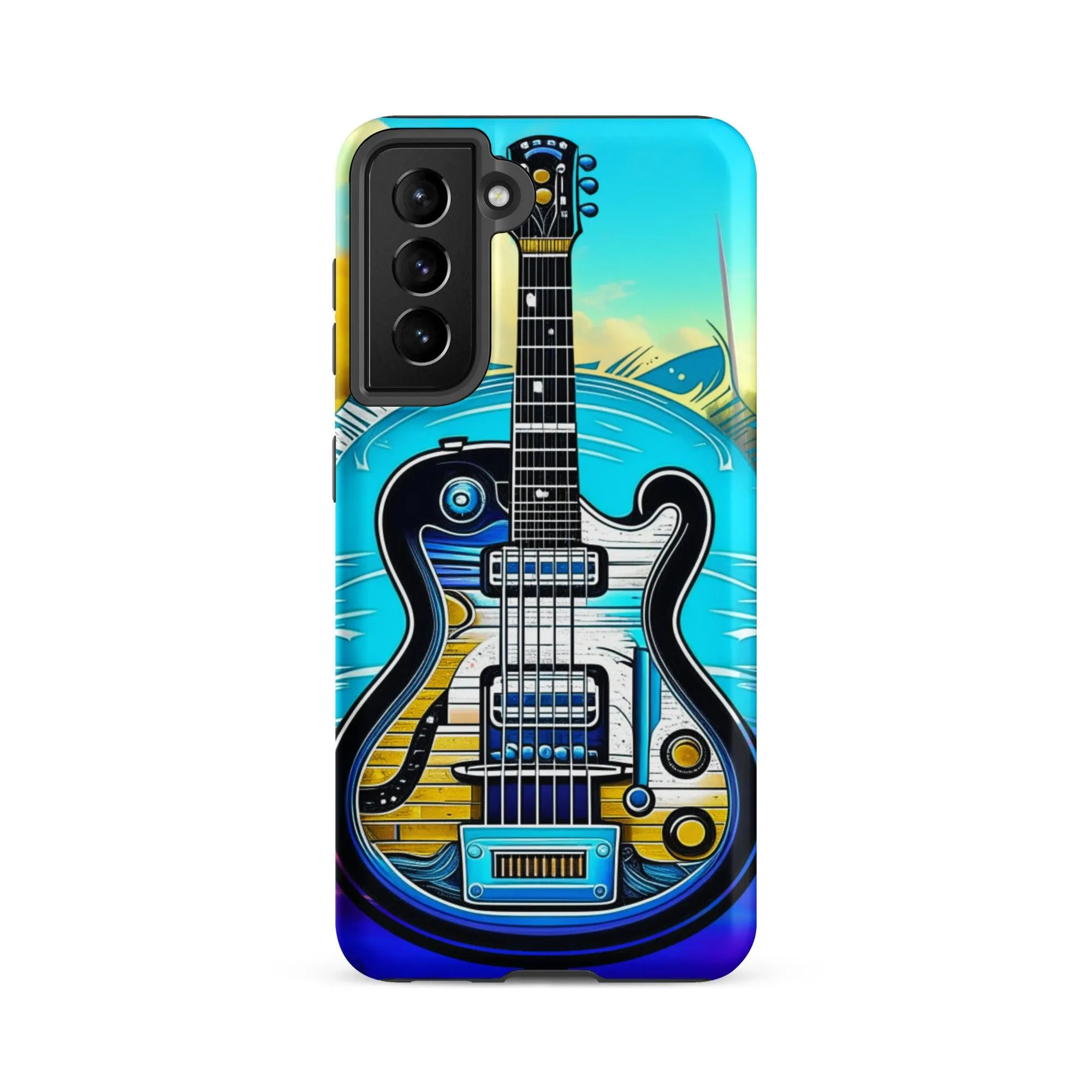 "Sky Blues" Tough Case for Samsung® Phones - Dual Layer Protection