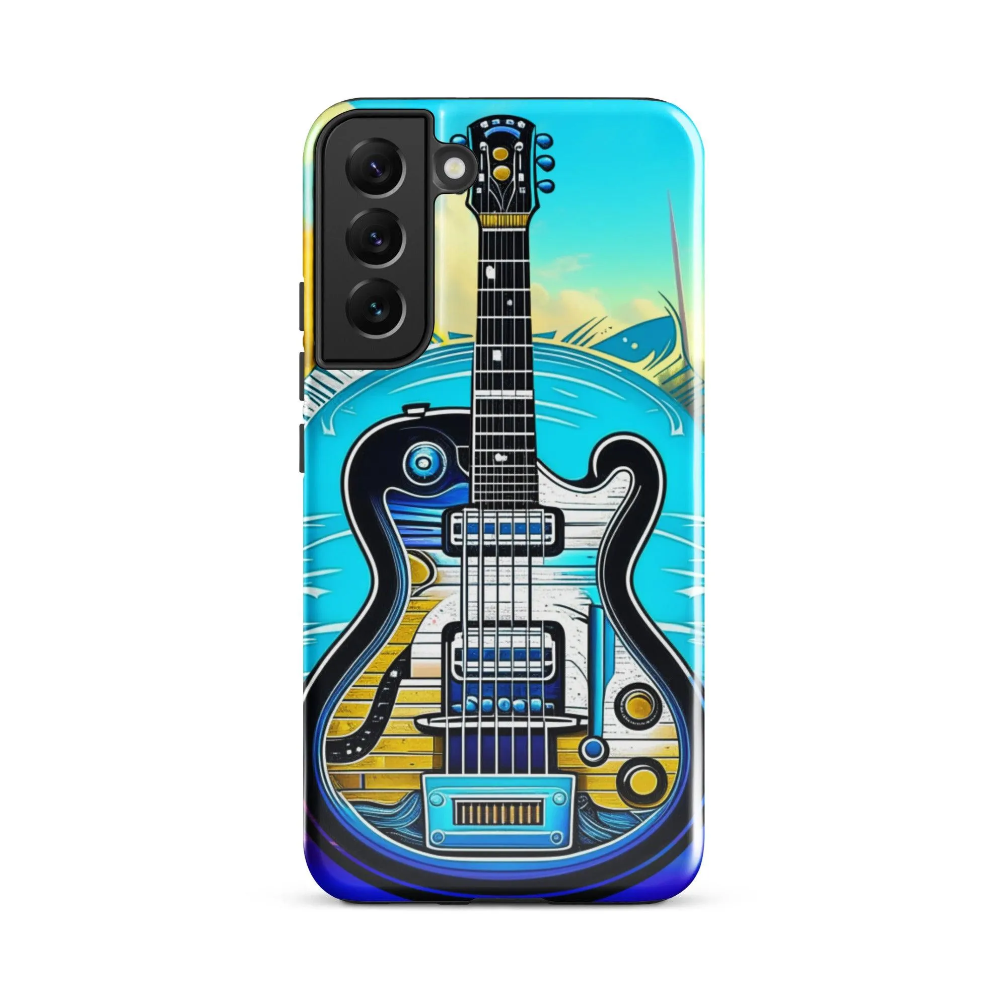 "Sky Blues" Tough Case for Samsung® Phones - Dual Layer Protection