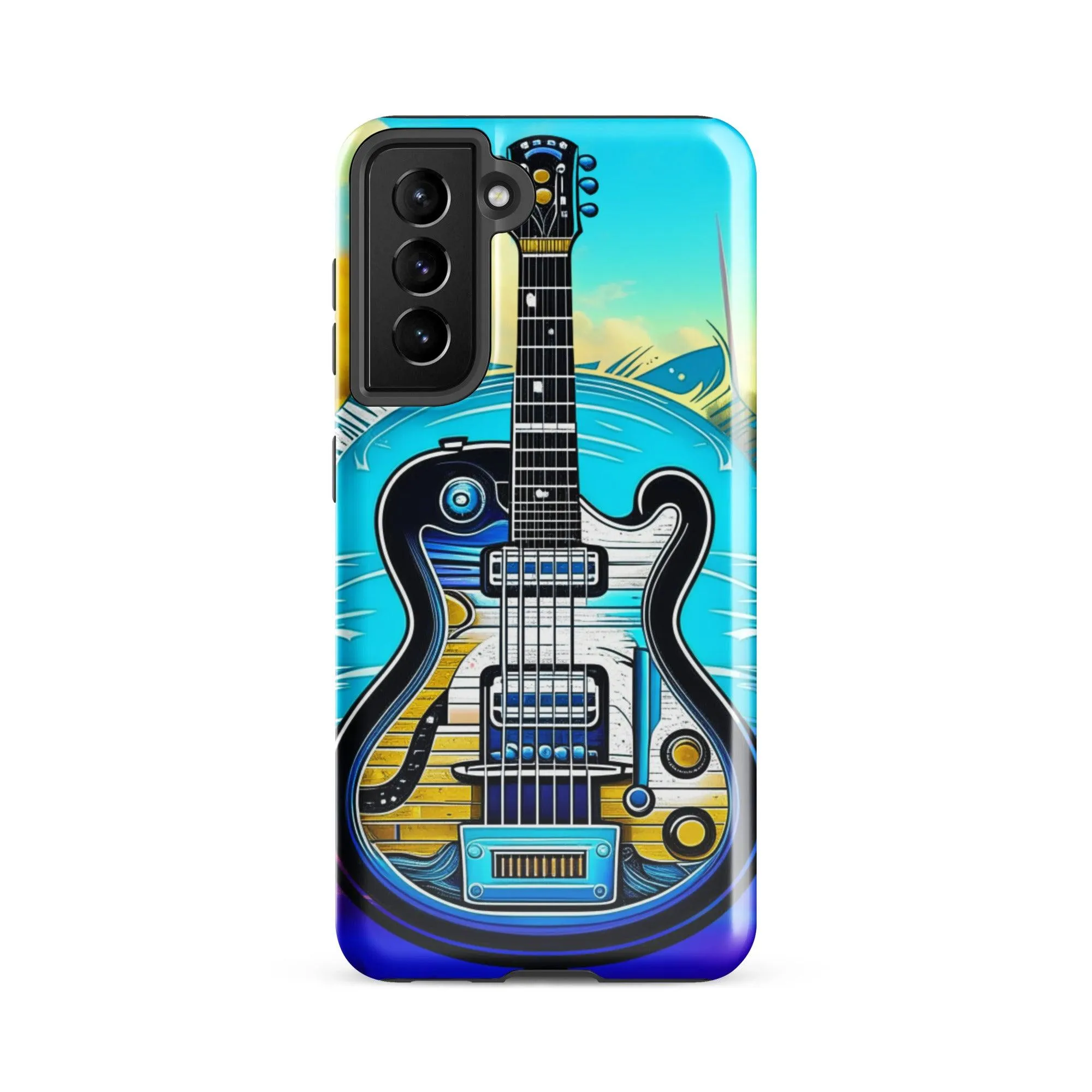 "Sky Blues" Tough Case for Samsung® Phones - Dual Layer Protection