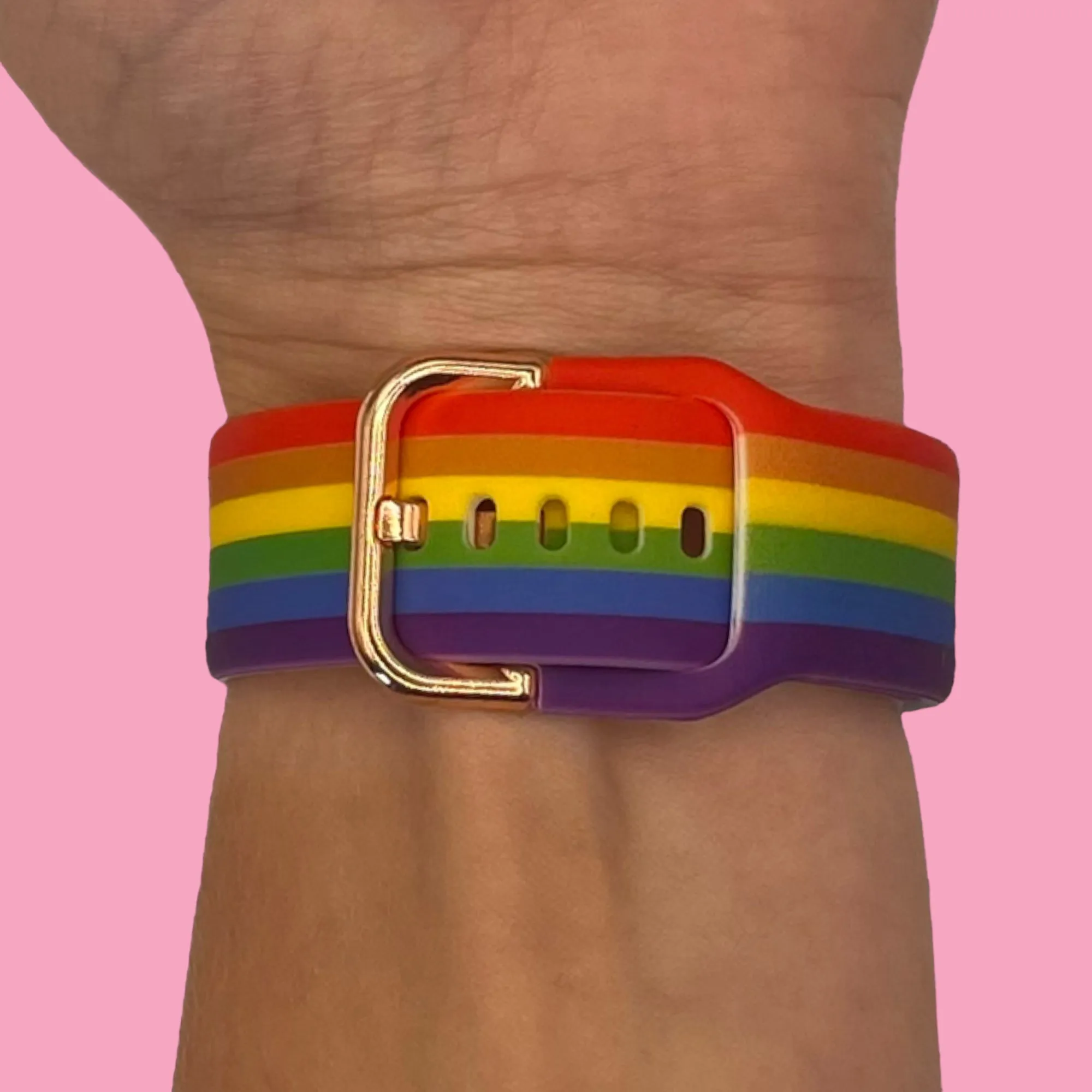 Rainbow Watch Straps compatible with the Xiaomi Band 8 Pro