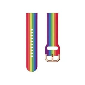 Rainbow Watch Straps compatible with the Xiaomi Band 8 Pro