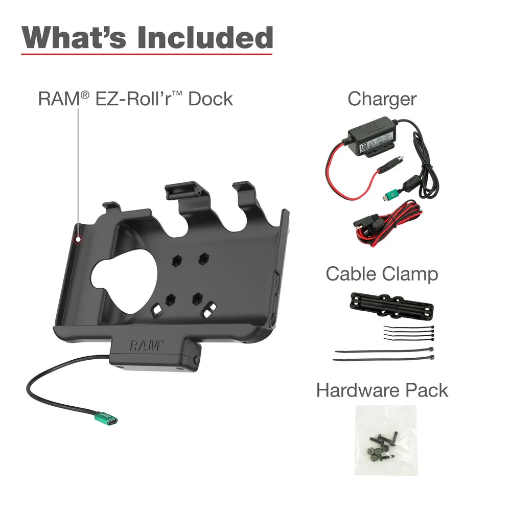 RAM® USB-C Powered Dock for Tab Active5 & 3 with Hardwire Charger (RAM-HOL-SAM60CP-V7CU)