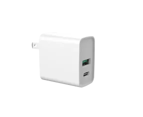 Rapid PD 20W Wall Charger-  USB-A and USB-C