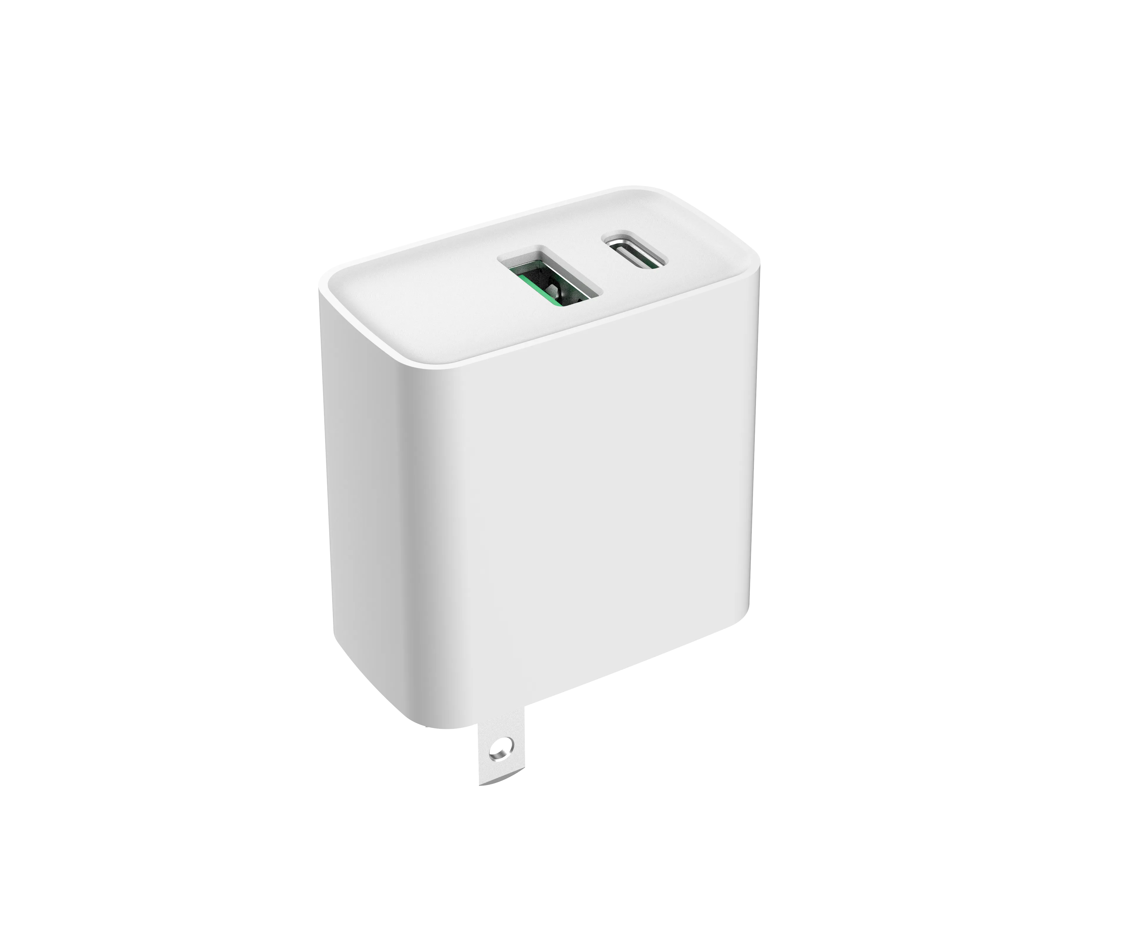 Rapid PD 20W Wall Charger-  USB-A and USB-C