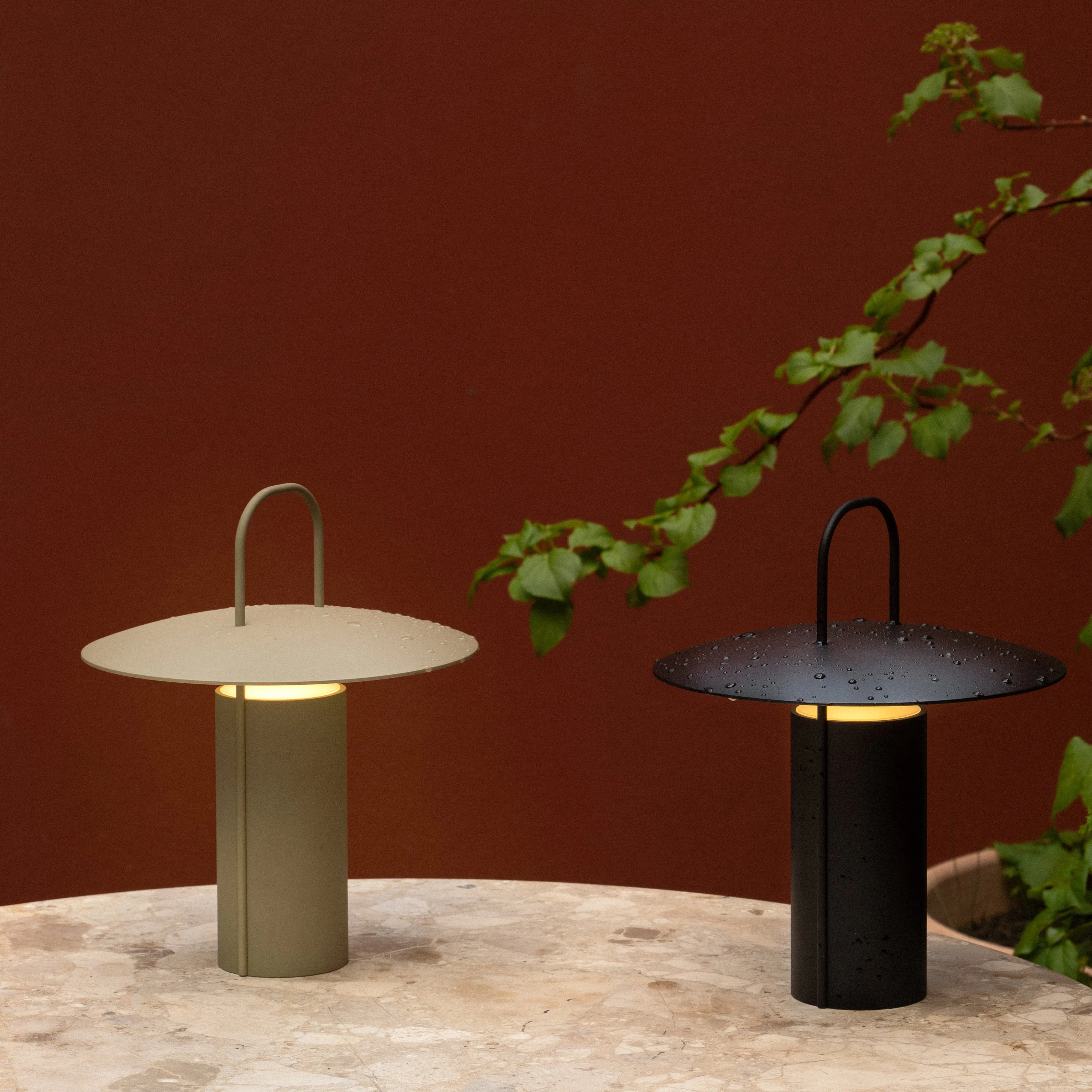 Ray Portable Table Lamp: Quick Ship