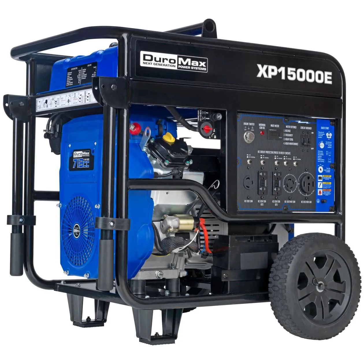 REFURB DuroMax XP15000E 15,000 Watts Gasoline Generator (Grade A)