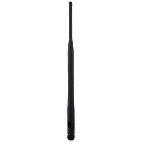 Replacement (9-inch) Bendable SMA Male Router / Wi-Fi Signal Antenna - Black