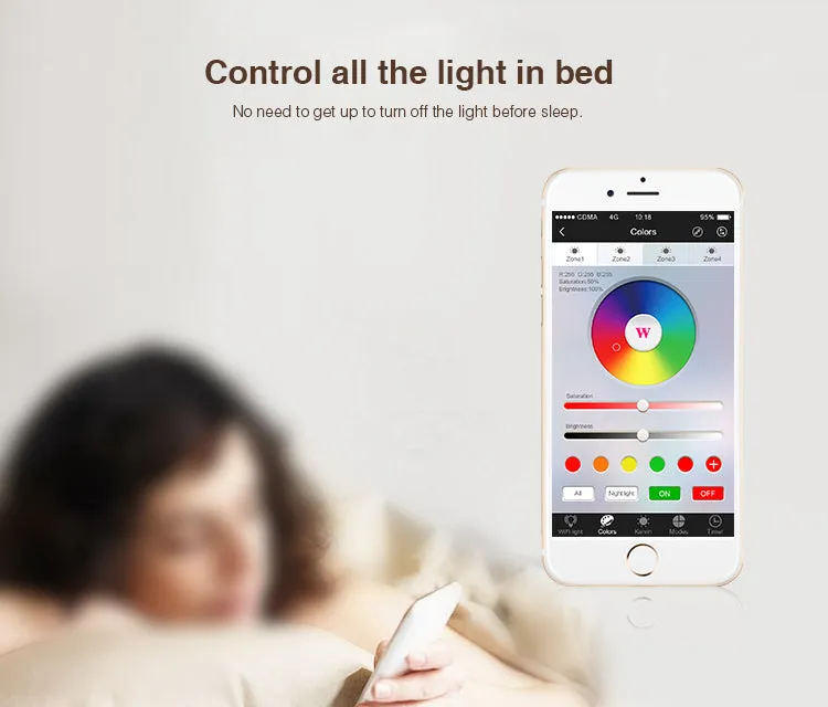 RGB Lighted Wi-Fi Controller Hub