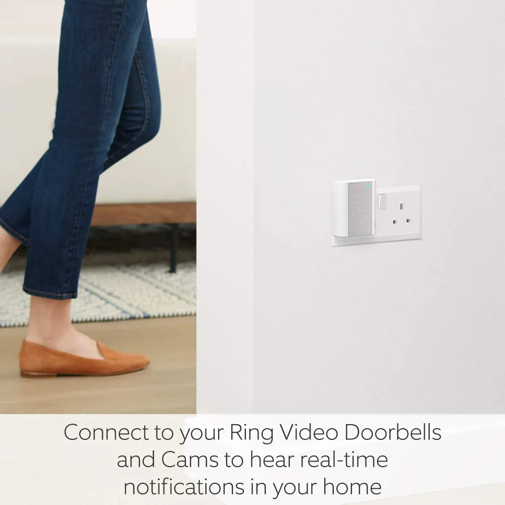 Ring Wi-Fi Enabled Chime 2nd Gen For Ring Doorbell - White