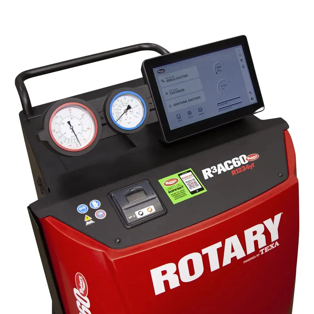 Rotary R1234yf Auto Recovery/Recycle/Recharging Machine - R3AC60-YF