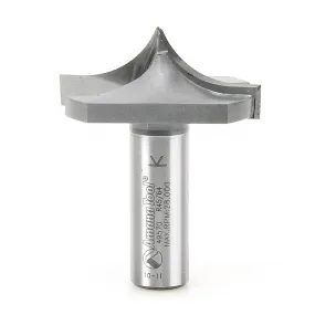 Round Over Groove Router Bit | 23⁄32 Radius x 1 3⁄4 Dia x 23⁄32 x 1⁄2" Shank | 49570 | 738685495704