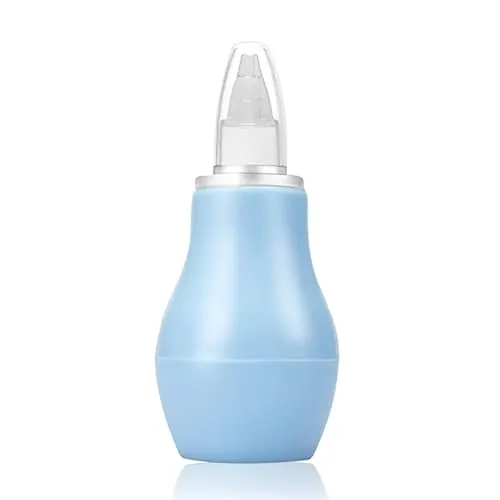 Safe-O-Kid- Silicone Baby Nasal Aspirator Vacuum Sucker- Blue (Pack Of 1)