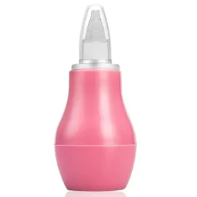 Safe-O-Kid , Silicone Baby Nasal Aspirator Vacuum Sucker- Pink (Pack Of 1)