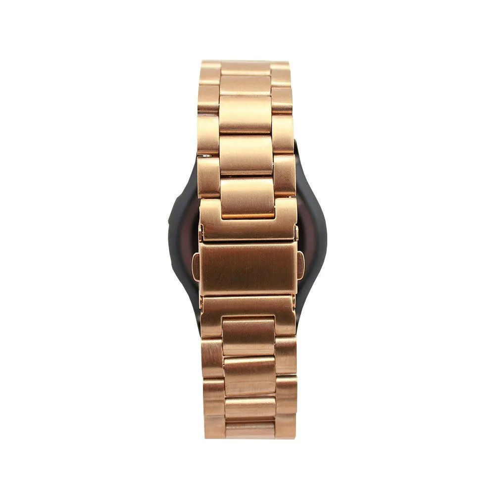 Samsung Classic Solid Rustfrit Stålrem m. Spænde (20mm) - Rose Gold