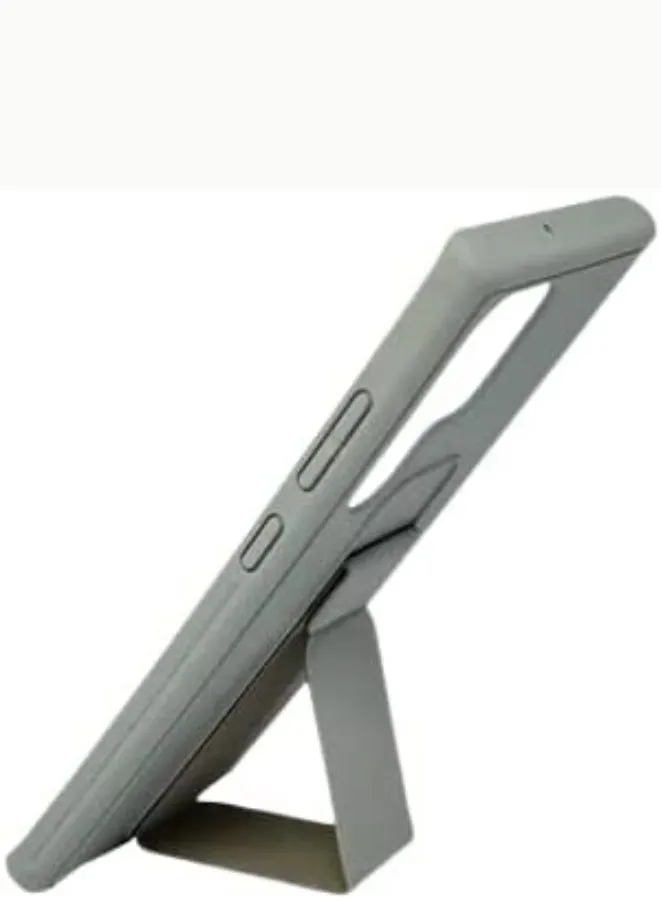 Samsung Galaxy S22 Ultra with Magnetic Stand & Holder, Premium Silicone Hand Strap Grip, (Gray)