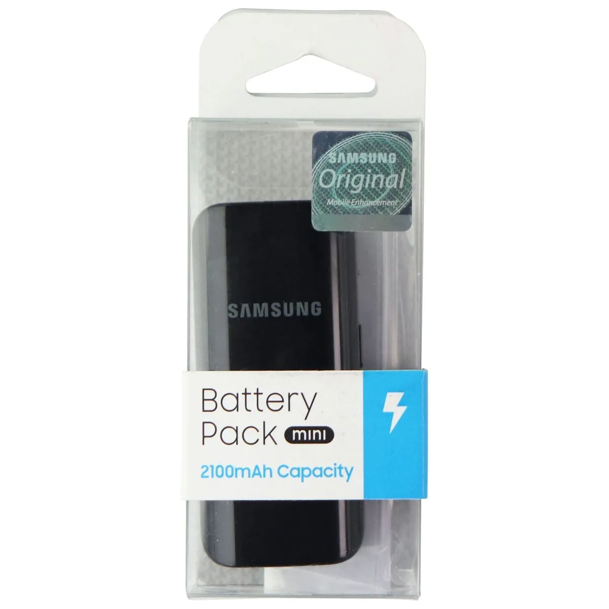 Samsung Original Battery Pack Mini (5V/1A) 2100 mAh Portable USB Charger - Black