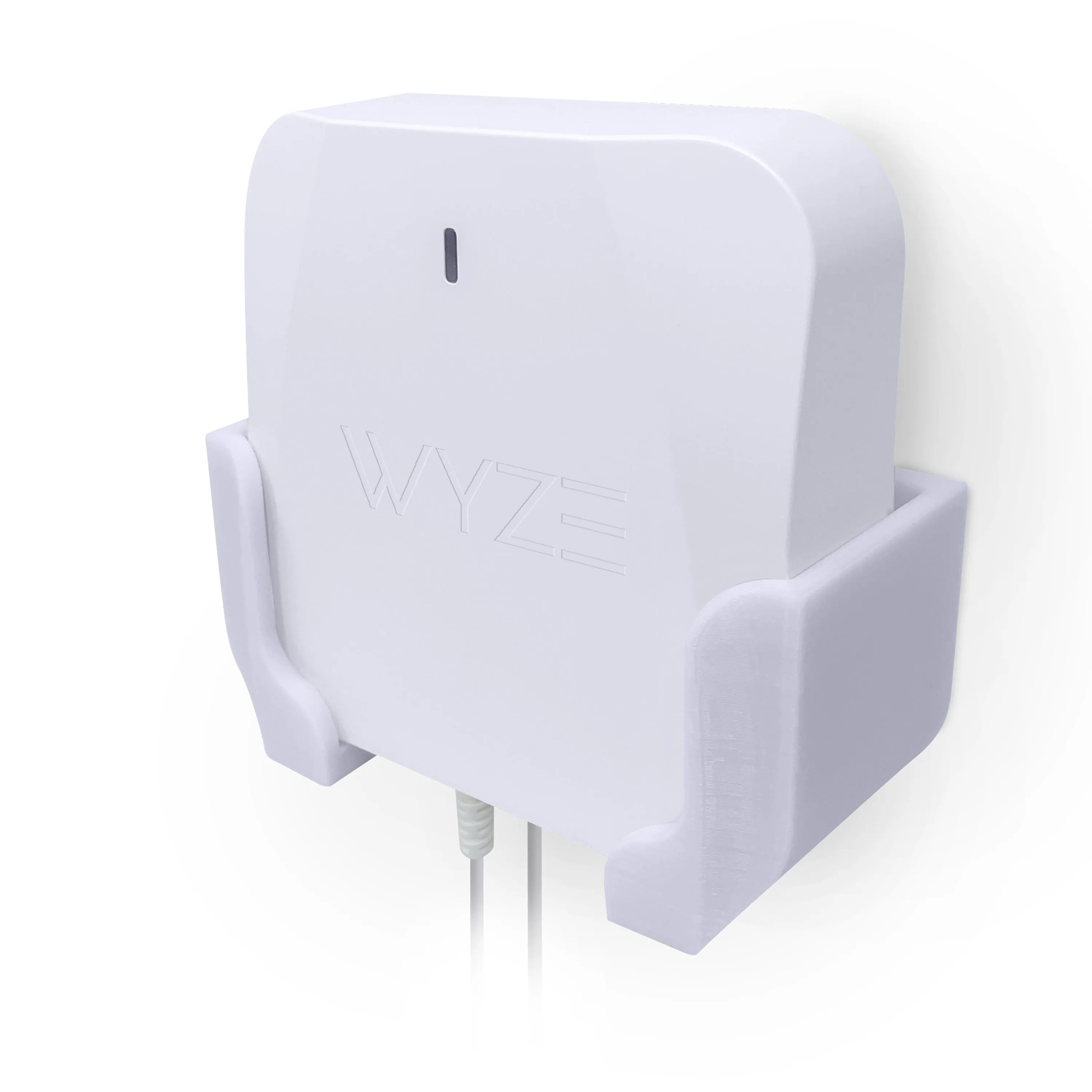 Screwless Wall Mount For Wyze WiFi 6 AX3000 Mesh Router, Strong VHB Adhesive, Easy to Install, Reduce Interference & Increase Range, Stick On & Screw-in Mounting