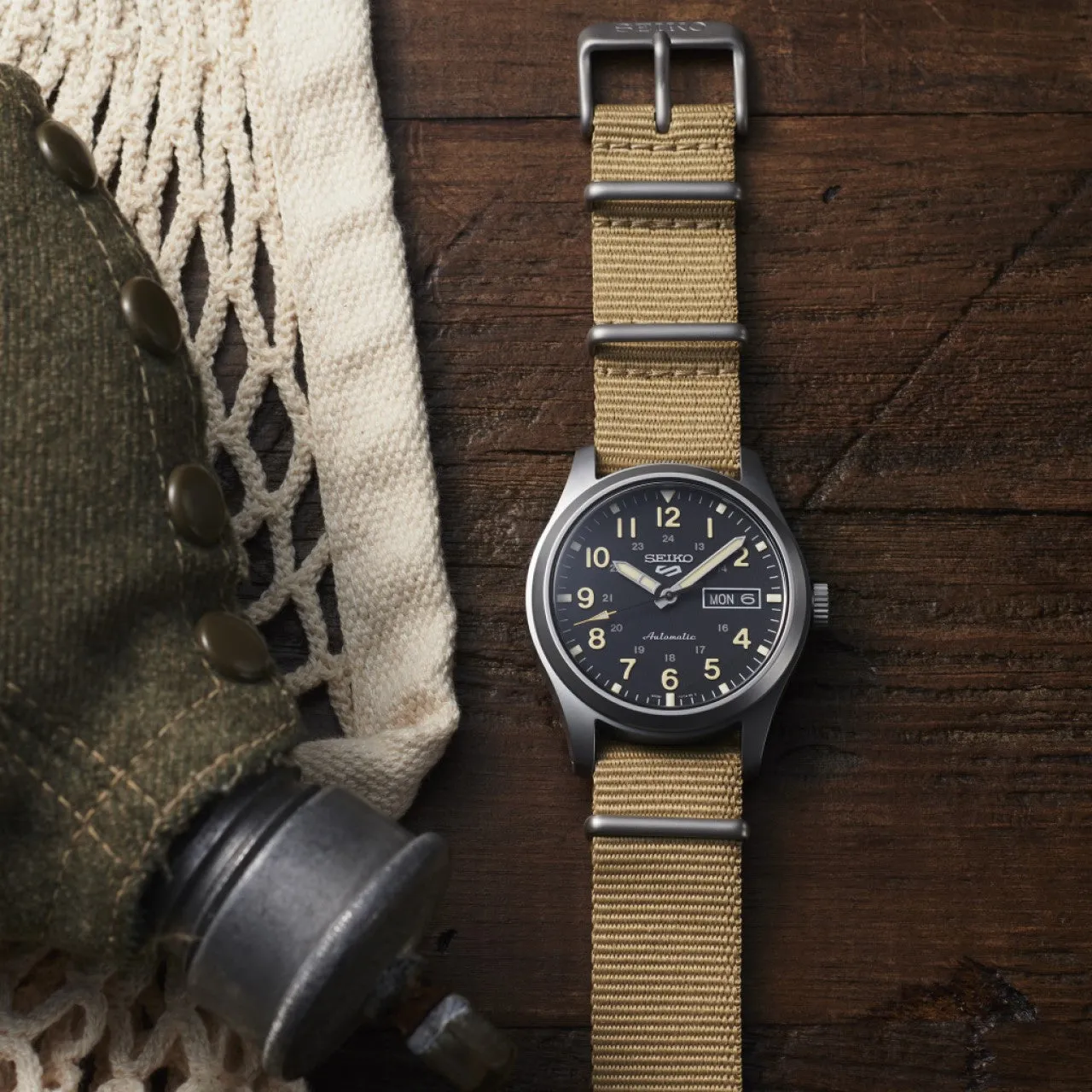 Seiko Gents Automatic Field Sports Style Watch