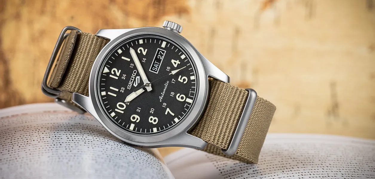 Seiko Gents Automatic Field Sports Style Watch