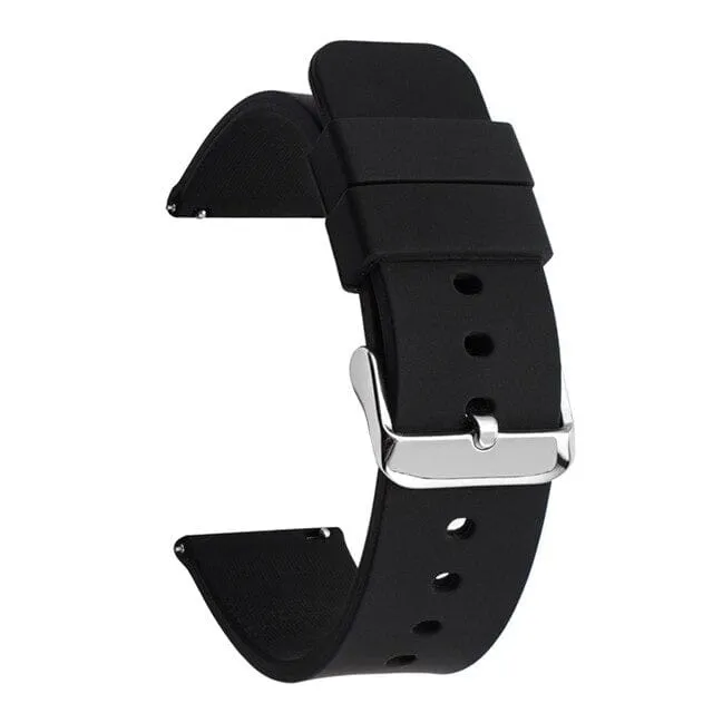 Silicone Watch Straps compatible with the Huawei Honor Band 7, Band 7 & 7 Pro