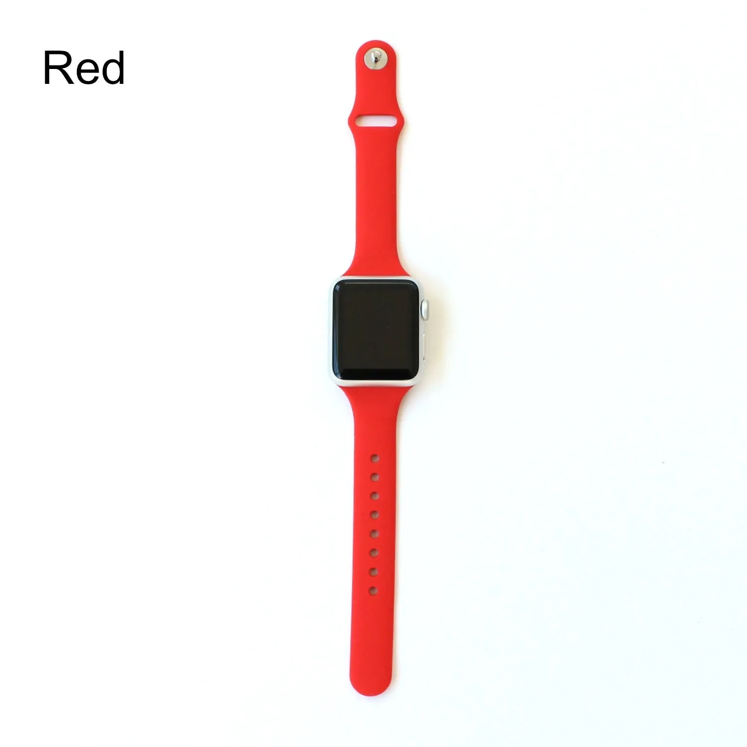 Slim Apple Watch Bands | Skinny Silicone Apple Bands