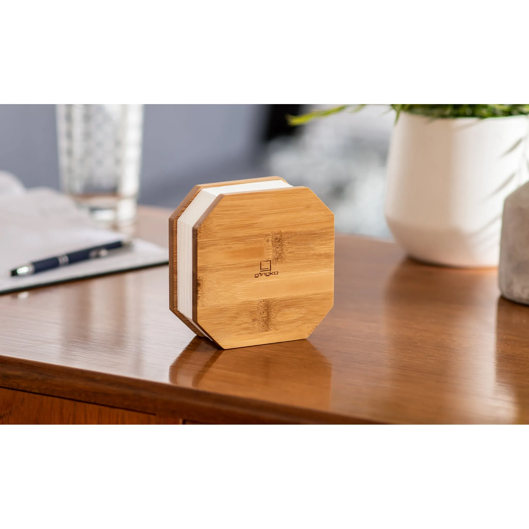 Smart Accordion Lamp - Bamboo