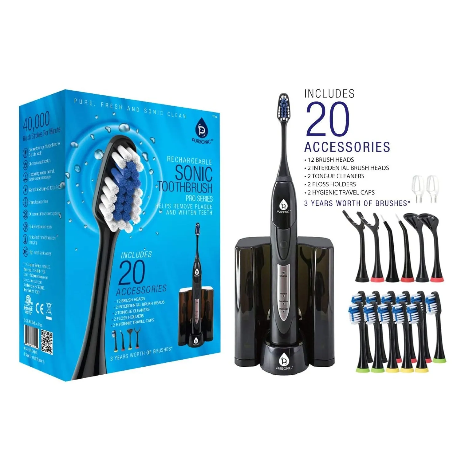 Sonic Movement Rechargeable Electric Toothbrush